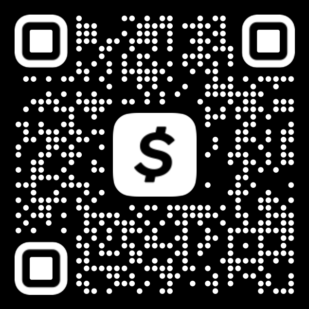 Cash App QR code for $kcfilmsmedia